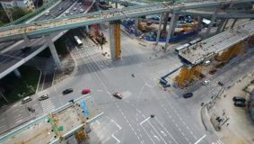 奉賢虹梅南路高架全線結構貫通，年內有望通車