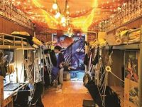 網紅“最魔幻宿舍”將整改 私設地毯LED燈存消防隱患