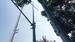 把架空線埋入地，要先給每條路動這個“大手術”，楊浦又一架空線入地路段開工