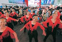 廣場舞大媽“學貓叫”，ChinaJoy這一幕耐人尋味