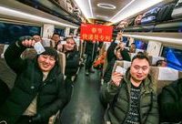 快遞員福利：菜鳥開通上海至安徽春運團圓專列，在滬及周邊快遞員可報名免費乘坐