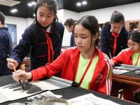 “一帶一路”十國少年中國行，走進上海小學體驗“微笑課程”