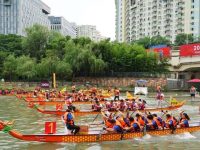 蘇州河上88支龍舟隊鳴鑼競渡：蘇州河貫通和景觀提升工程為龍舟賽添彩
