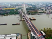 上海第13座黃浦江大橋“閔浦三橋”今日通車，慢行道將在年底開放