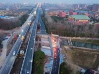 上海這條主干道路新建工程建成通車，還要建高架，這個核心片區出行更方便了
