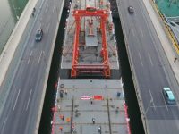 上海近70年老橋即將蛻變：長壽路橋主橋今天合龍，預計6月底通車