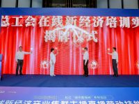 洞涇推動在線新經濟產業集群建設，松江城市直播間洞涇研訓基地正式揭牌
